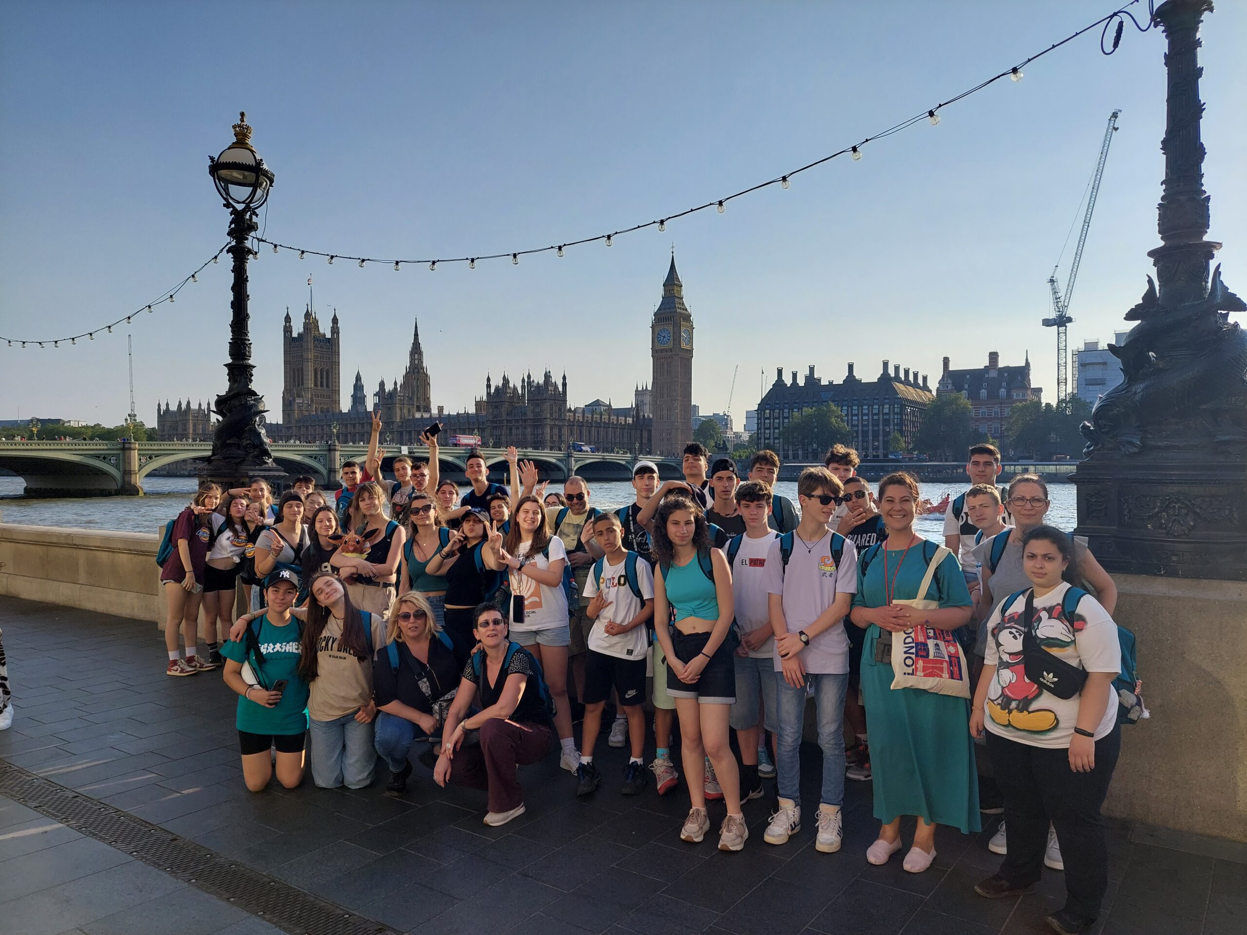 Family photo of english world school